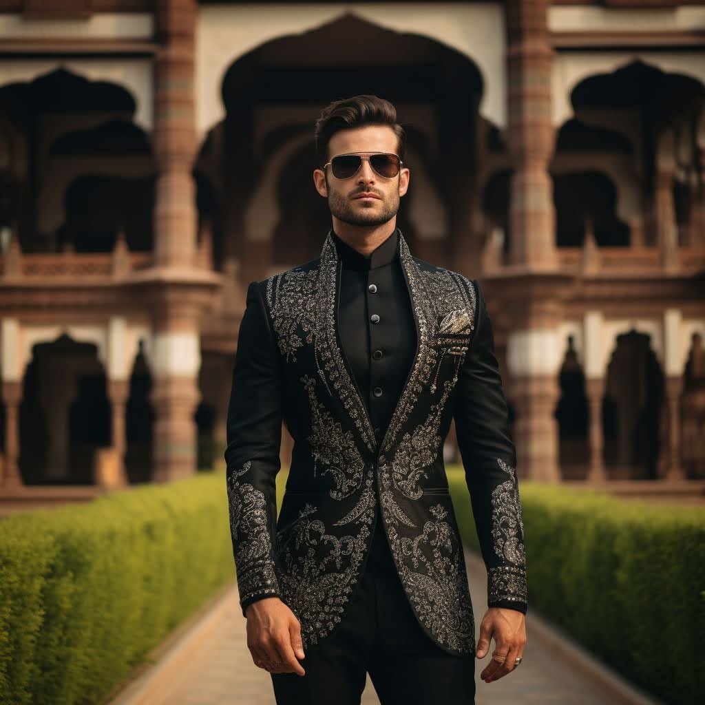 Bespoke wedding tuxedo for groom