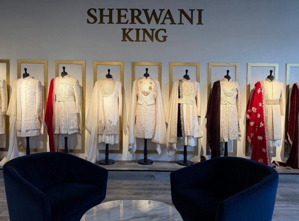 sherwani king with best embroidered maharaja sherwanis in any colour, design and embroidery