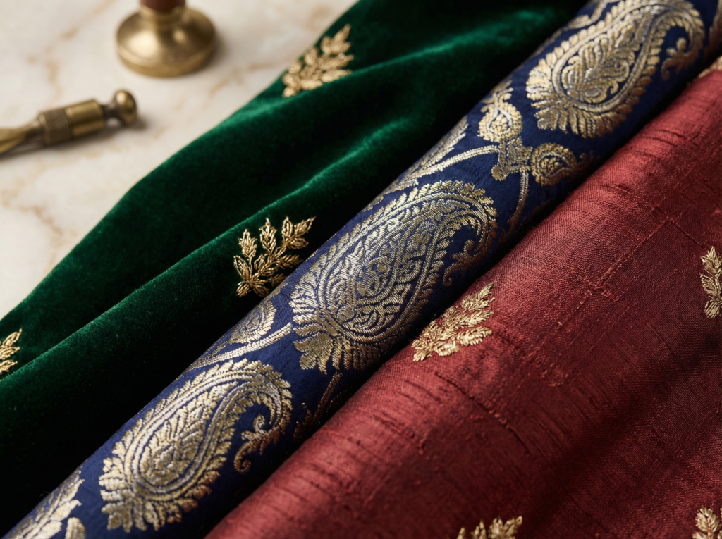 sherwani fabric
