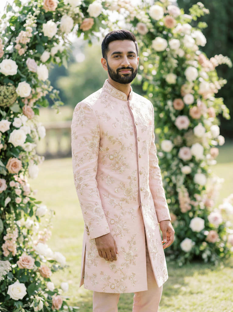 pastel sherwani-sherwani king
