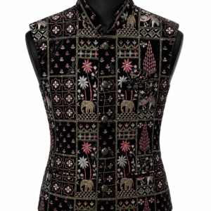 Garden Black Waistcoat