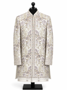 Ivory Blossom Embroidered Sherwani