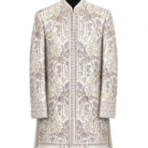 Ivory Blossom Sherwani