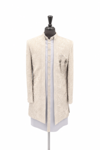 Grey Velvet Prince coat