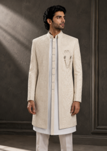 Grey Velvet Prince coat
