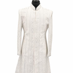 White Mirror Sherwani