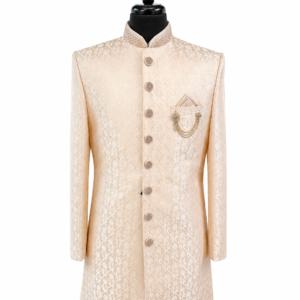 Light Peach Sherwani
