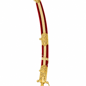 Royal Crimson Velvet Sword