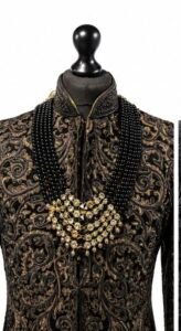Black Layered Necklace