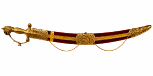 Red Ceremonial Sword