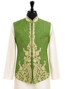 Waistcoat set · Mehndi